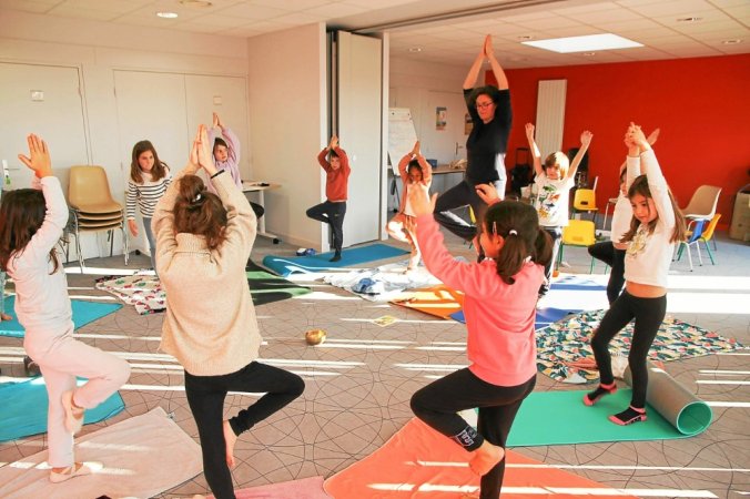 Atelier philo-yoga : en image
